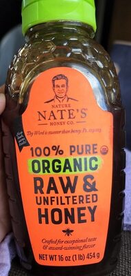 100 pure organic raw and unfiltered honey