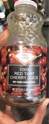 100% Red Tart Cherry Juice