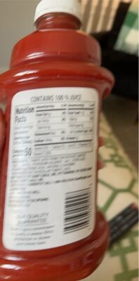 100% tomato juice from concentrate