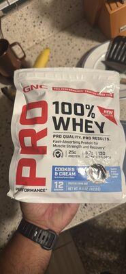 100% Whey Cookies & Cream