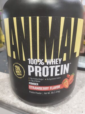 100% Whey Protein Powder Strawberry