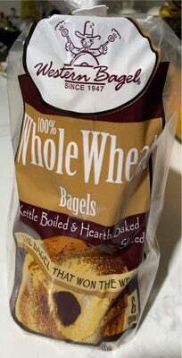 100% Whole Wheat Bagels