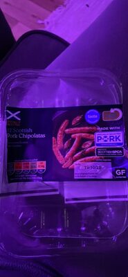 12 Scottish Pork Chipolatas