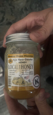 1Lb Raw Clover Honey