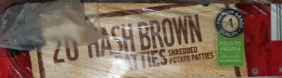 20 HASH BROWN PATTIES