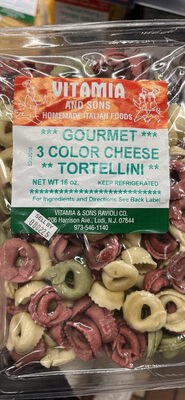 3 Color Cheese Tortellini