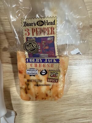 3 Pepper Colby Jack Cheese