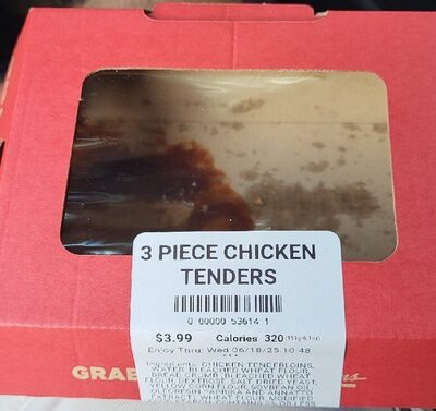 3 Piece Chicken Tenders