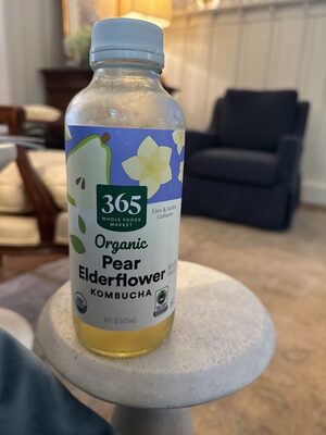 365 Organic Pear Elderflower Kombucha