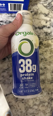 38g Protein Shake Vanilla Bean Flavored