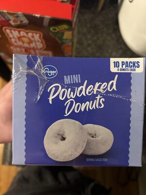 4-Pack Mini Powdered Donuts