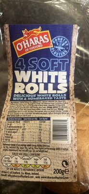 4 Soft White Rolls