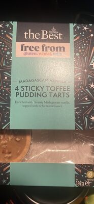 4 Sticky Toffee Pudding Tarts