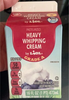 Heavy whipping cream