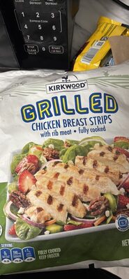 Grilled Chicken Breast Strips