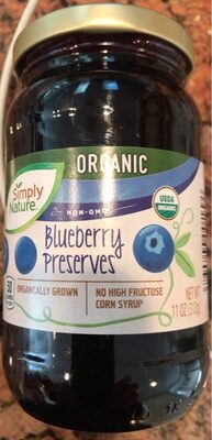 Organic Blueberry Preserves