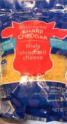 Reduced fat sharp cheddar cheese