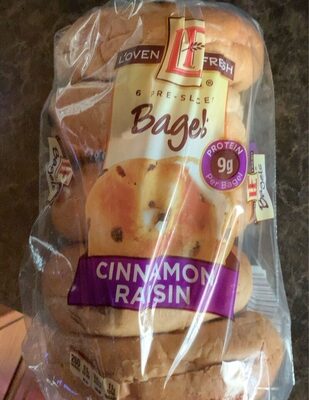 Cinnamon raisin bagels
