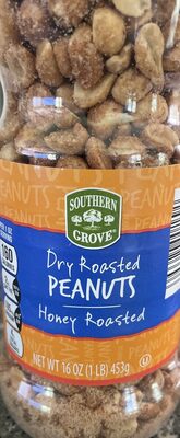 Dry Roasted Peanuts, Honey Roasted
