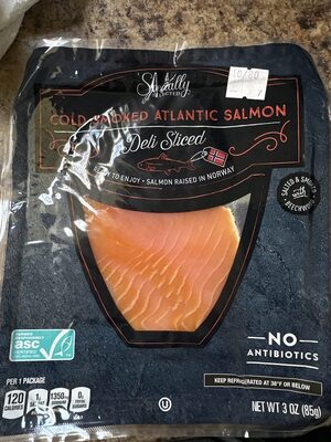 Cold smoked atlantic salmon