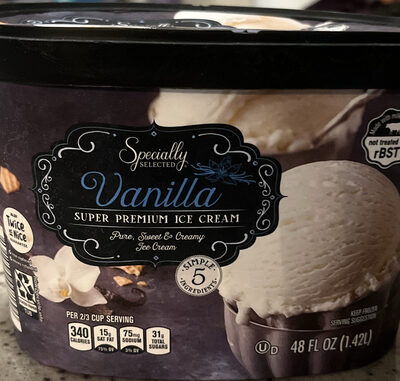 Vanilla Super premium Ice Cream