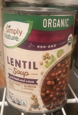 Organic Lentil Soup