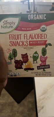 Fruit Flavored Snacks Mixed Berry
