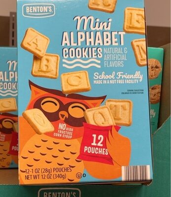 Mini Alphabet Cookies