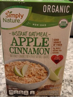 Instant Oatmeal Apple Cinnamon