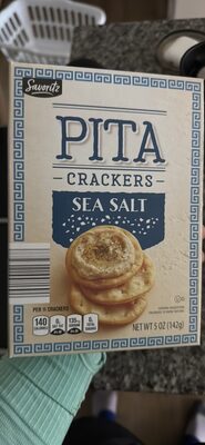 PITA CRACKERS SEA SALT