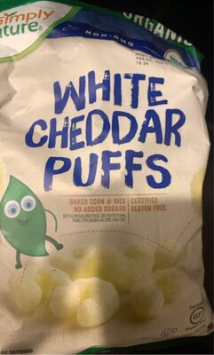 ALDI 4 oz. Non-GMO White Cheddar Puffs