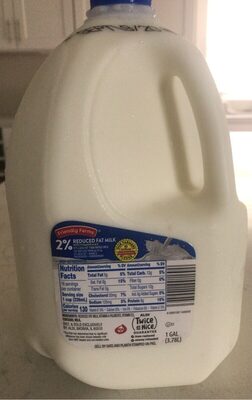 2% Reduced Fat Milk