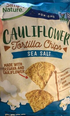 Cauliflower Tortilla Chips - Sea Salt
