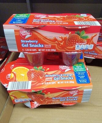 Strawberry Gel Snacks