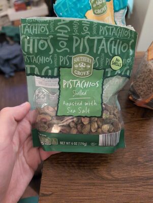 PISTACHIOS Shelled Roasted with Sea Salt