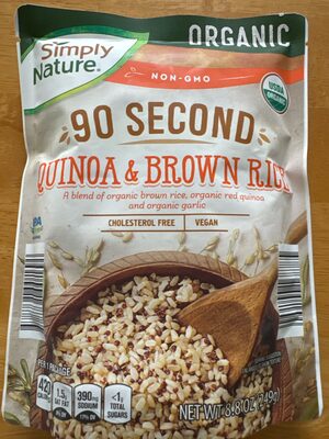 90 Second Quinoa And Brown Rice
