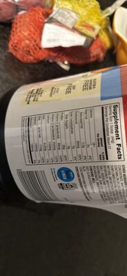 Vanilla whey protein blend