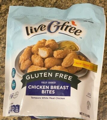 Gluten free chicken breast bites
