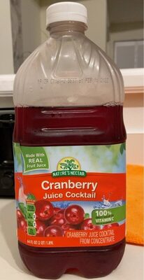 Cranberry juice cocktail