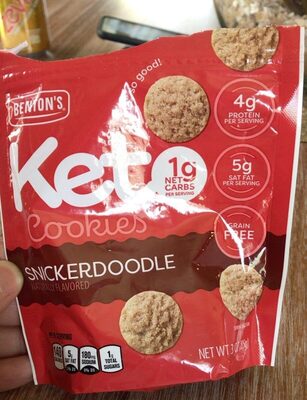 keto cookies snickerdoodle
