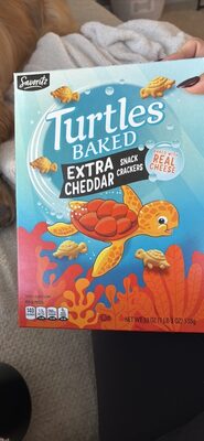 Turtles Baked Extra Cheddar Snack Crackers