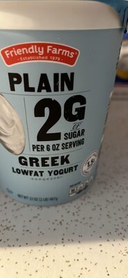 Plain Greek Lowfat Yogurt