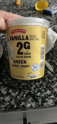 Vanilla Greek Lowfat Yogurt
