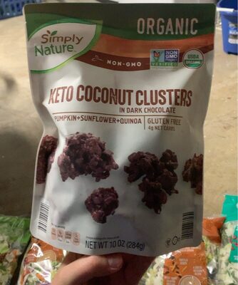 Keto coconut clusters