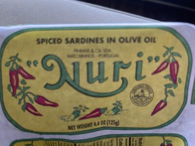 Spiced Sardines In Olive Oil