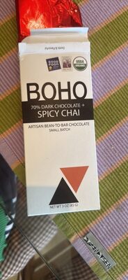 70% Dark Chocolate + Spicy Chai
