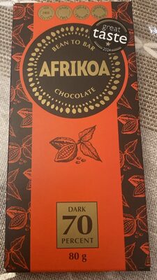 70 Percent Dark Chocolate Bar