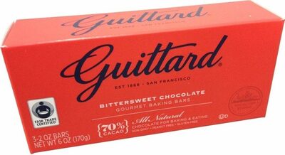 7700 70% Cacao Bittersweet Chocolate Baking Bars