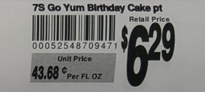 7s go yum birthday cake pt