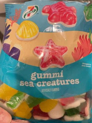 7s Gummi sea creatures 7 oz